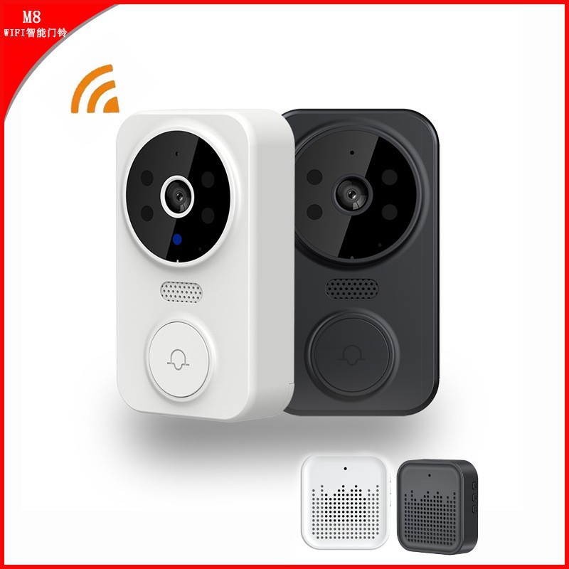 Home Security Doorbell Camera - Campainha Inteligente Tuya WIFI para Casa,