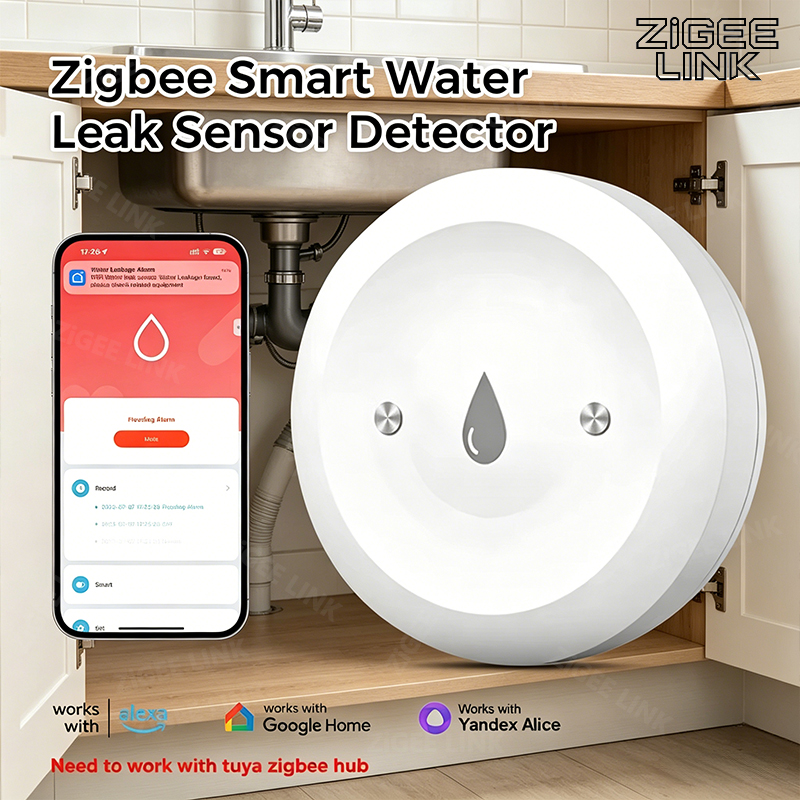 Home Security Monitoring - Sensor Inteligente de Vazamento de Água