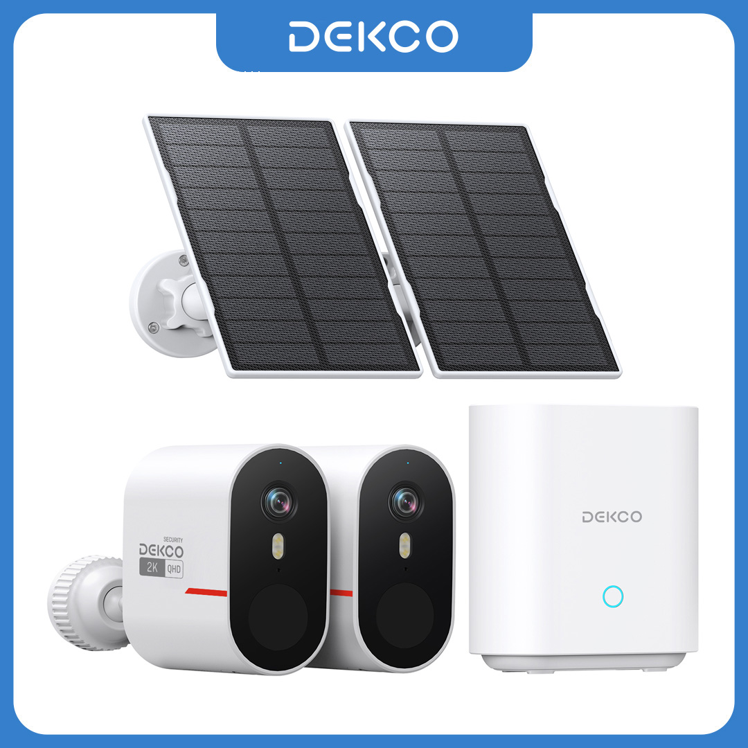Home Security Upgrades - Sistema de Câmera Solar WiFi Dekco