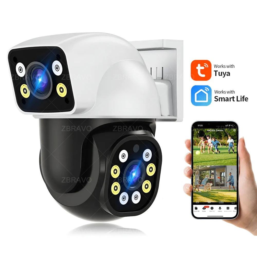 Home Security Services - Câmera Externa Smartlife 8MP WiFi Tuya