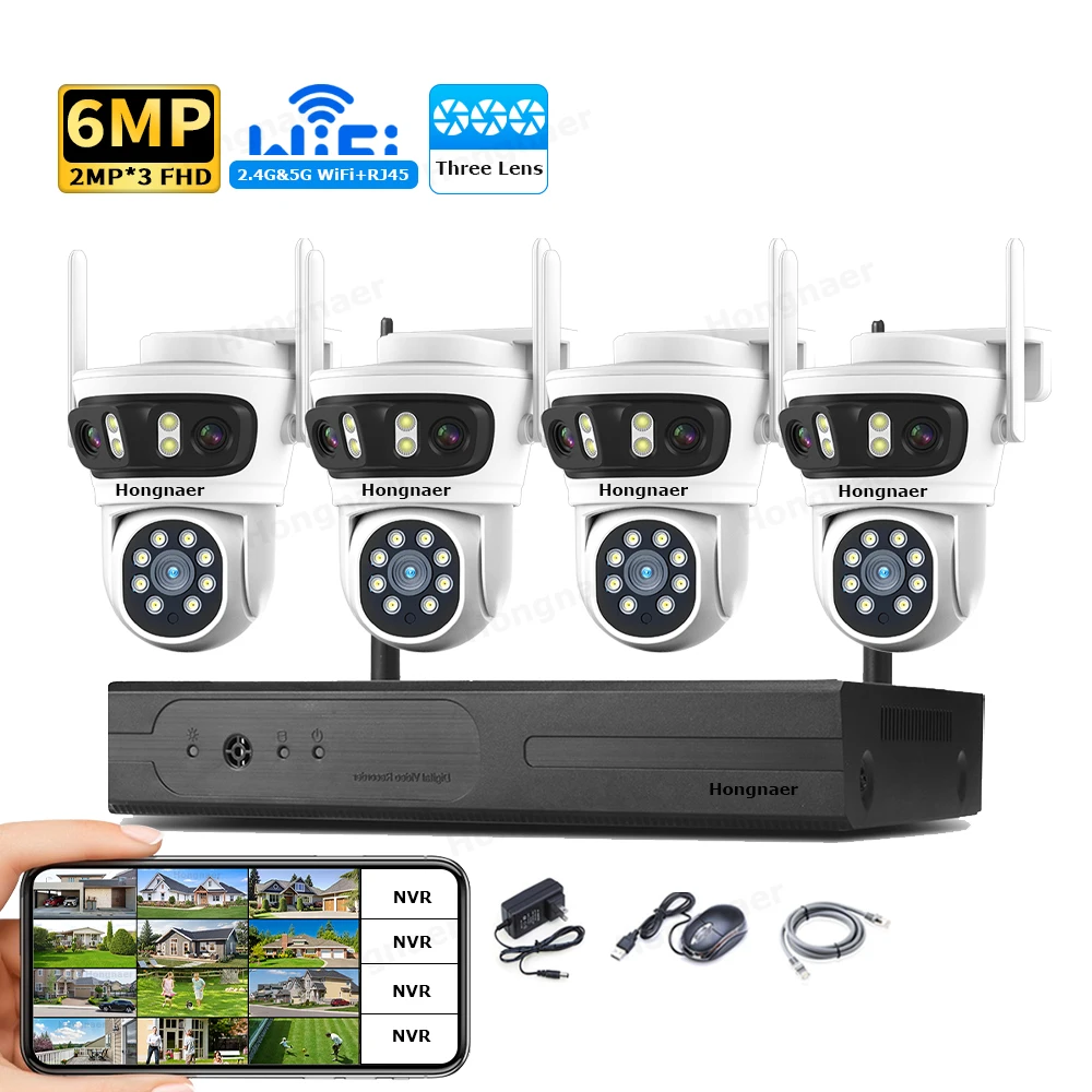 Home Security And Cameras - Kit de Câmeras de Segurança Residencial