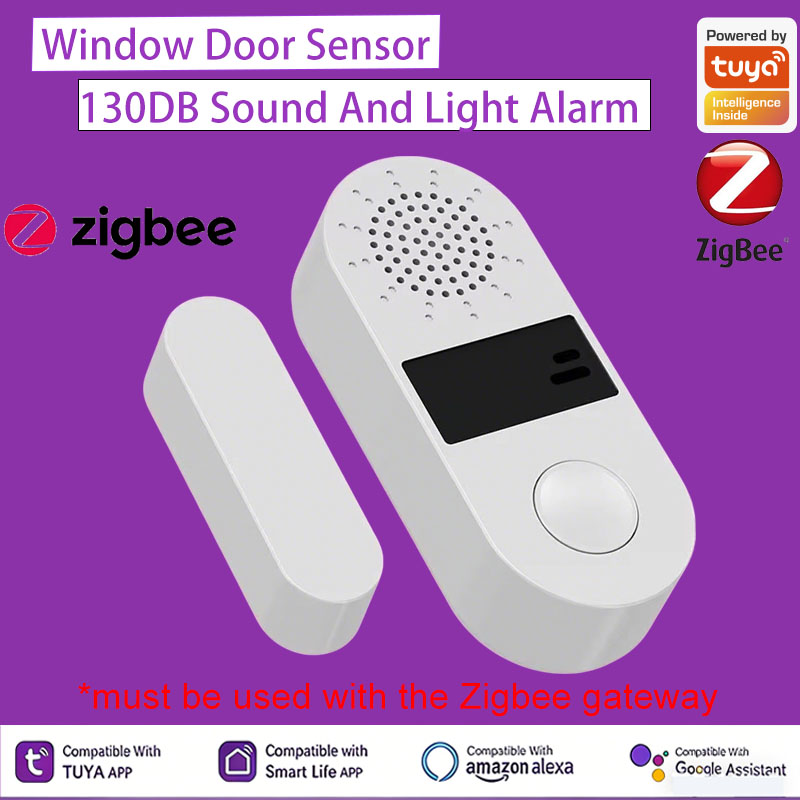 Home Security Home Assistant - Sensor de Contato Sem Fio Tuya