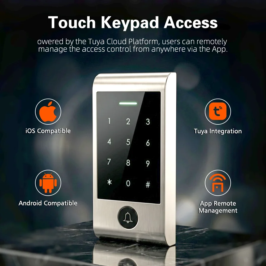 Home Security Door Lock - Sistema de Acesso com Teclado Touch