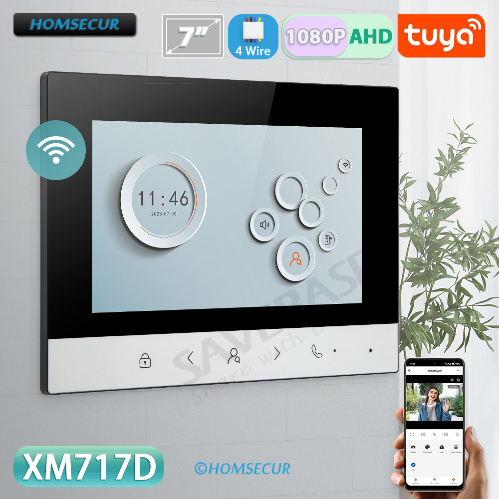 Home Security Monitoring - Monitor Interno Inteligente Tuya WIFI com