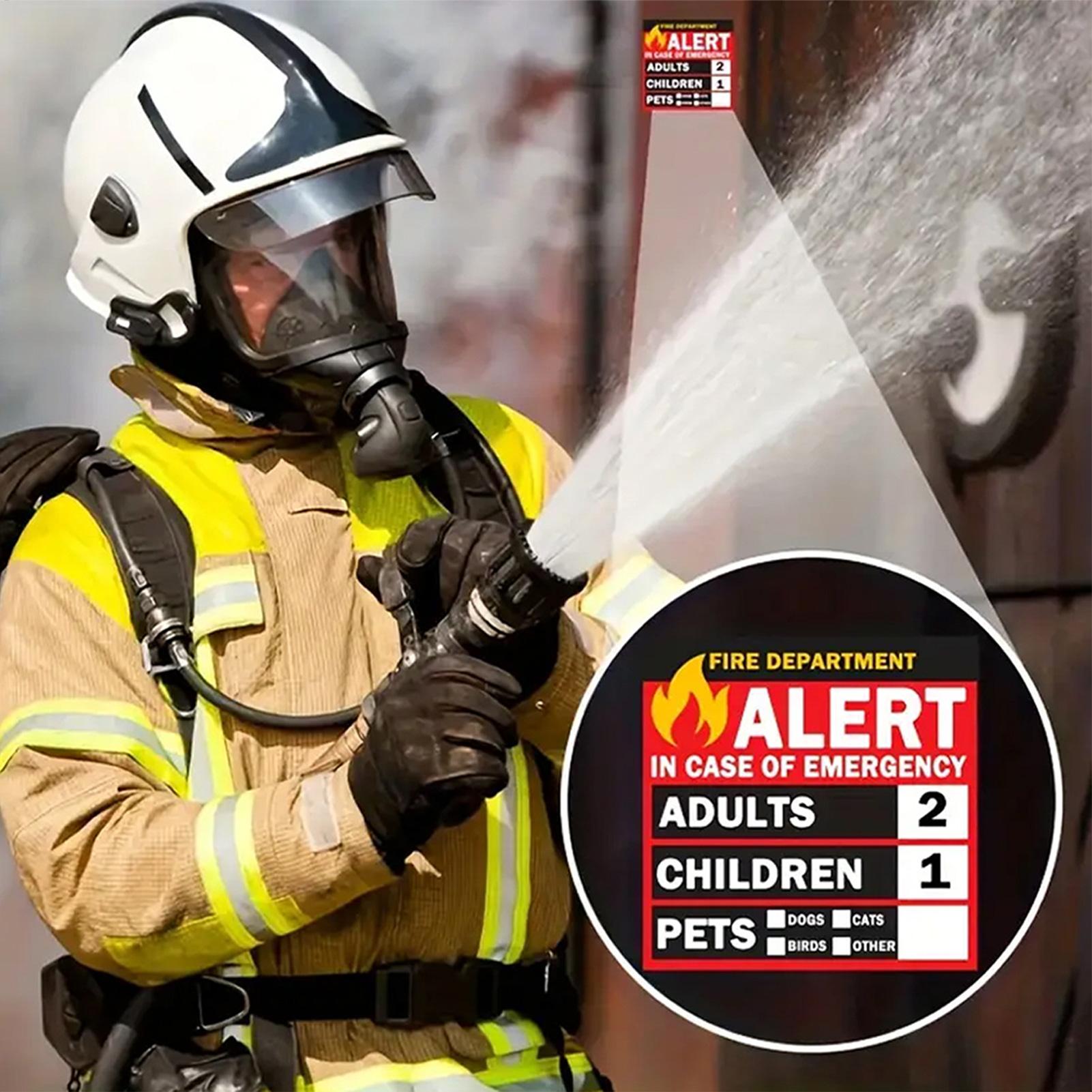 Home Security Department Us - Adesivo de Alerta para Animais de