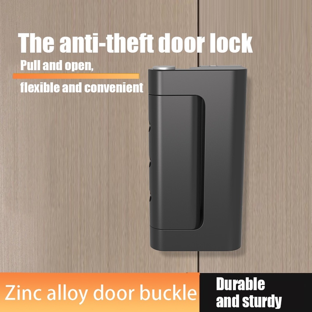 Home Security Door Lock - Fechadura de segurança antifurto em liga