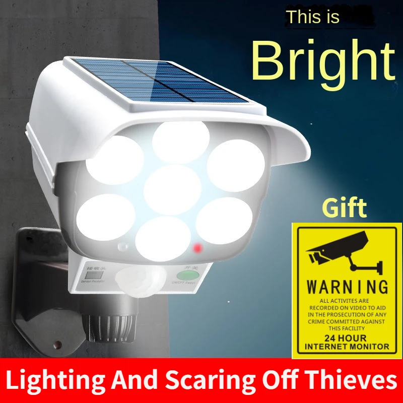 Home Security Services - Luz solar ao ar livre sensor