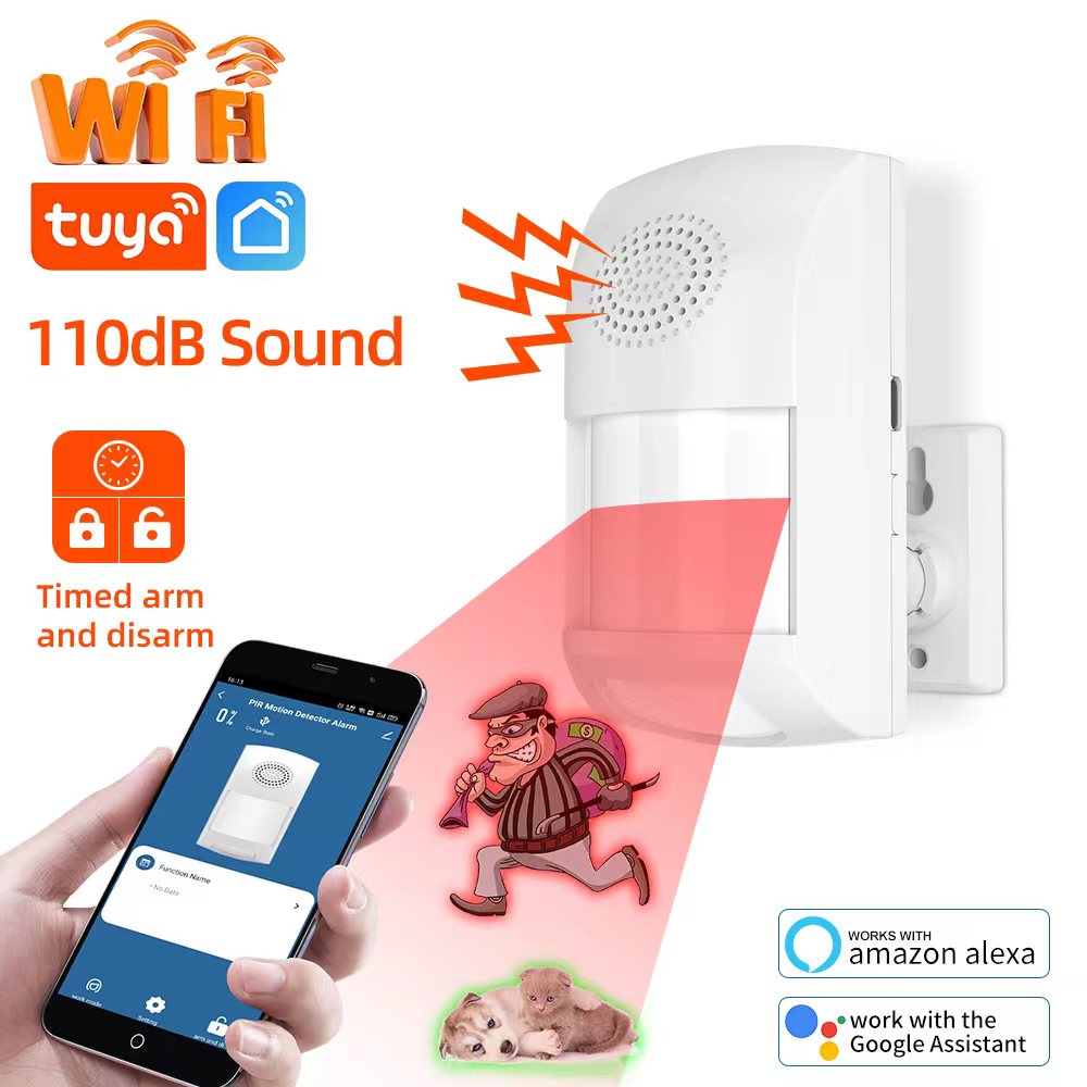 Home Security Technology - Tuya wifi casa inteligente sensor de