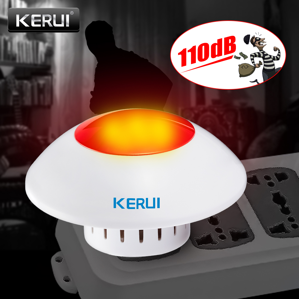 Home Security Company - Kerui j009 sirene interna alta sem