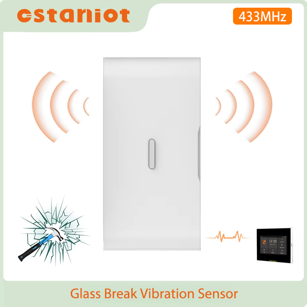 Home Security Gate - Sensor de Vibração Sem Fio Staniot