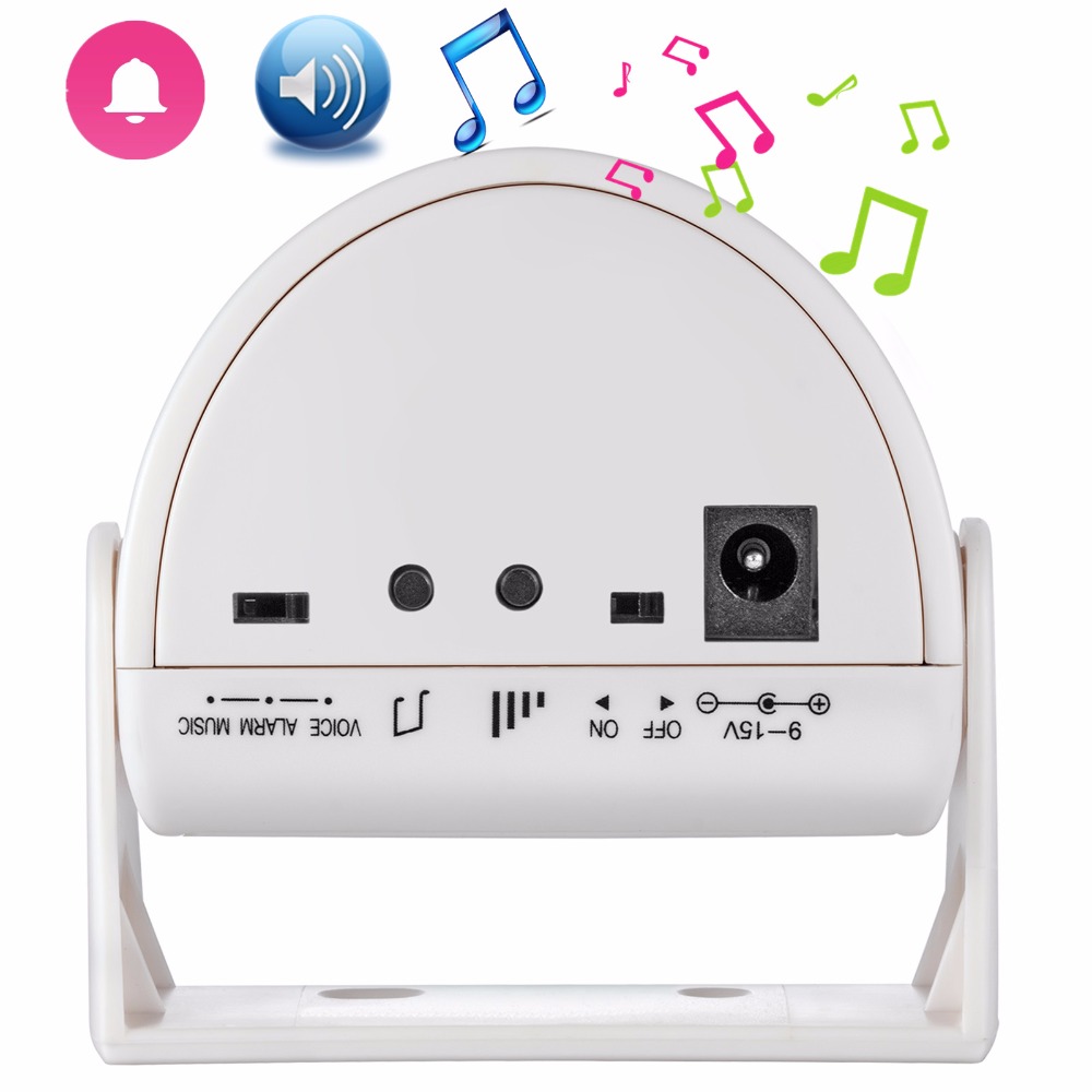 Home Security Gate - 32 músicas bem vindo carrilhão infravermelho