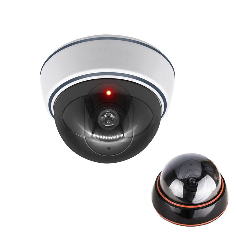Home Security Services - Criativo preto/branco falso dome câmera simulação