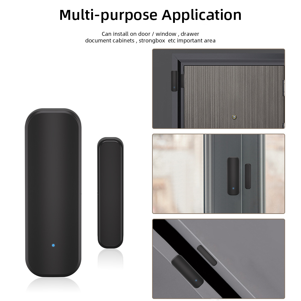 Tuya-Sensor ZigBee de Porta e  - Home Security Gate avaliação e preço