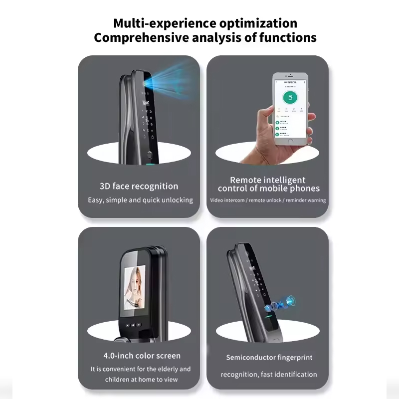 Fechadura Inteligente HX5 com  - Home Security Door Lock avaliação e preço
