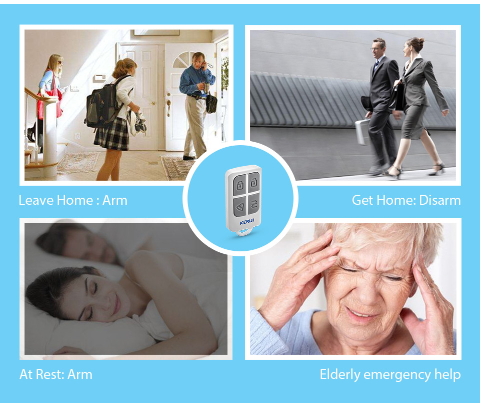 Kerui sem fio de alto desempen - Home Security Services avaliação e preço