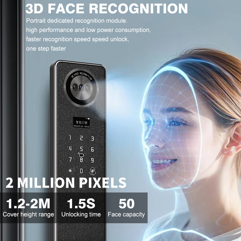 Fechadura inteligente tuya wif - Home Security Door Lock avaliação e preço
