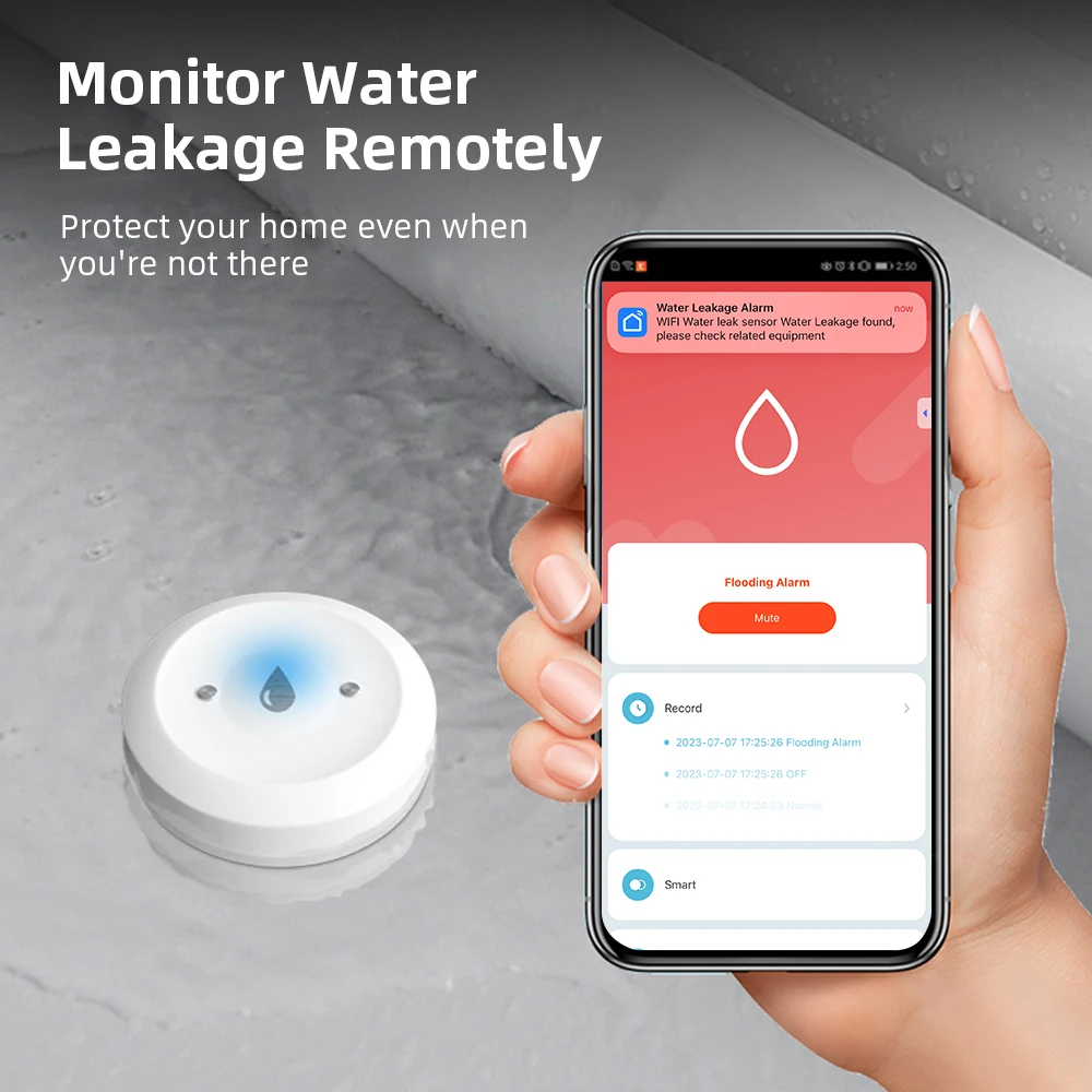 Sensor Inteligente de Vazament - Home Security Monitoring avaliação e preço