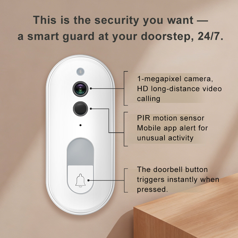 Campainha de Vídeo Inteligente - Home Security Doorbell Camera avaliação e preço