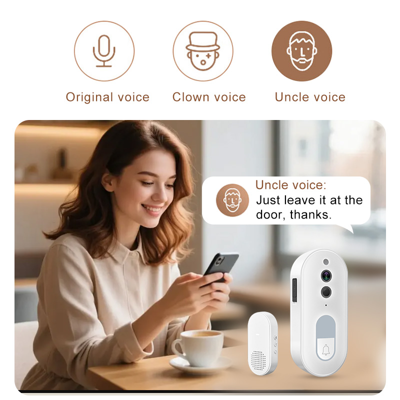 Campainha de Vídeo Inteligente - Home Security Doorbell Camera avaliação e preço