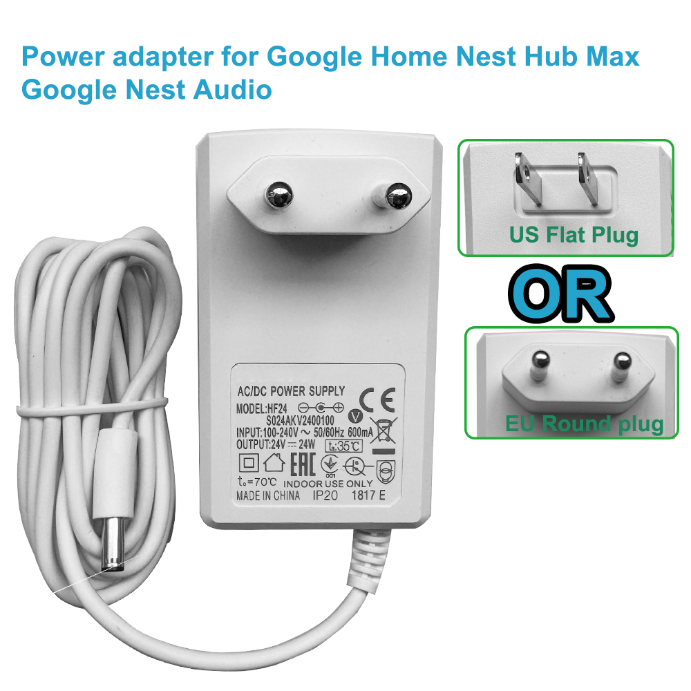 Adaptador de Alimentação 24V p - Google Speaker Nest Audio avaliação e preço