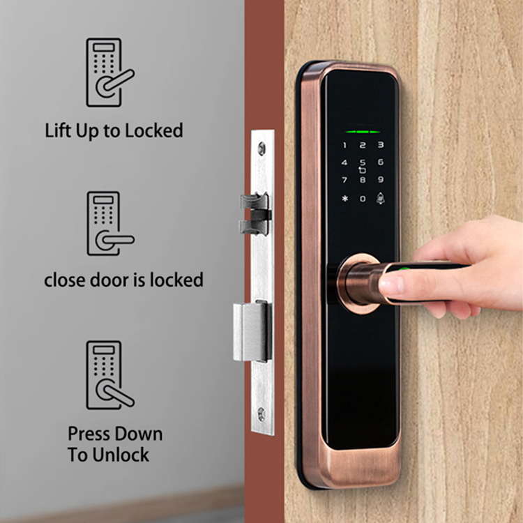 Fechadura Digital Inteligente  - Home Security Door Lock avaliação e preço