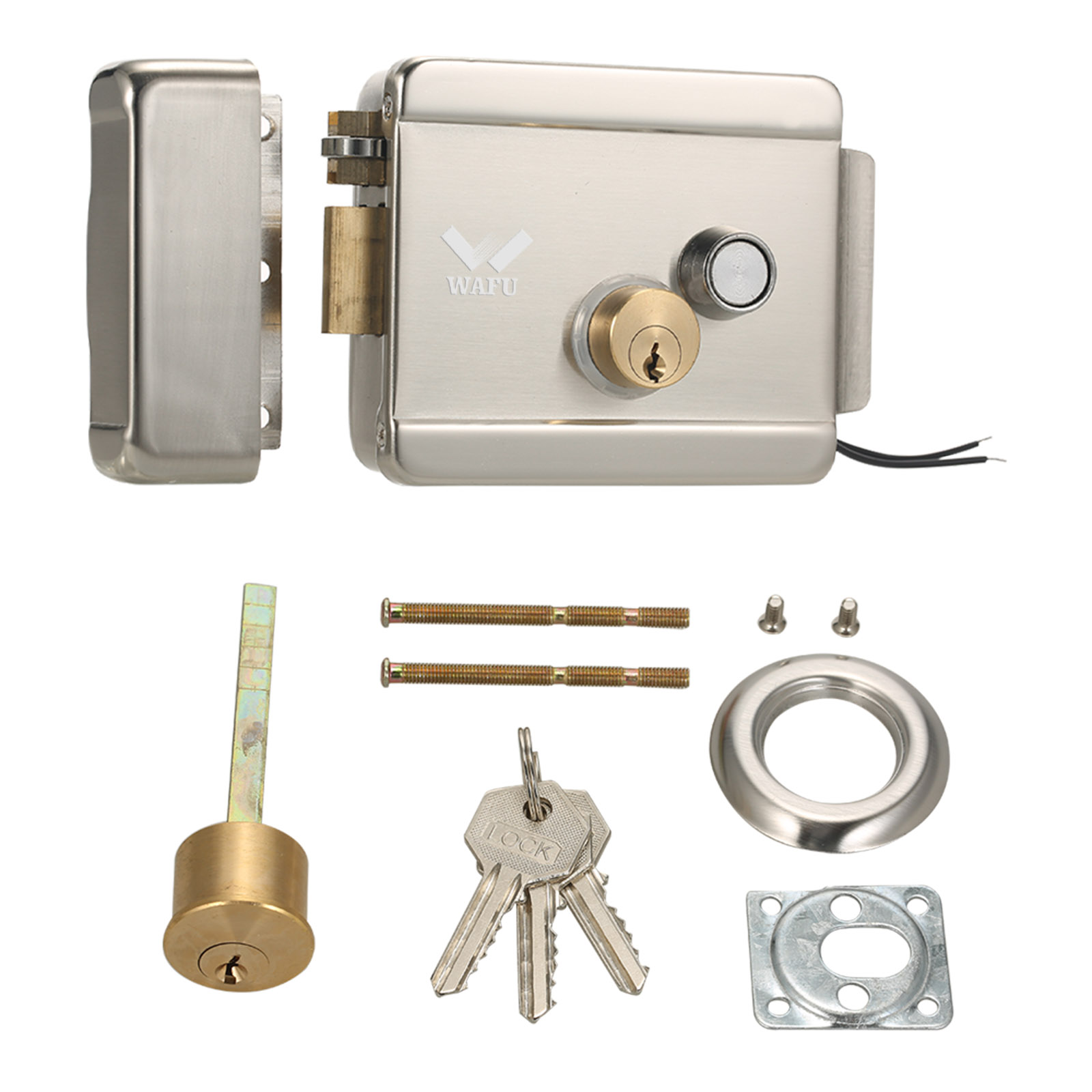 WAFU-fechadura de porta elétri - Home Security Tools avaliação e preço