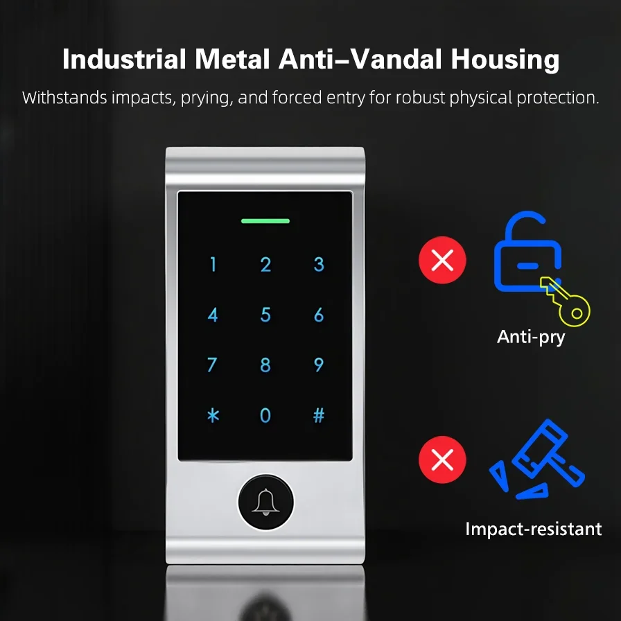 Sistema de Acesso com Teclado  - Home Security Door Lock avaliação e preço