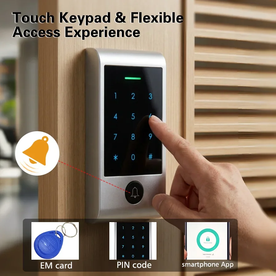 Sistema de Acesso com Teclado  - Home Security Door Lock avaliação e preço