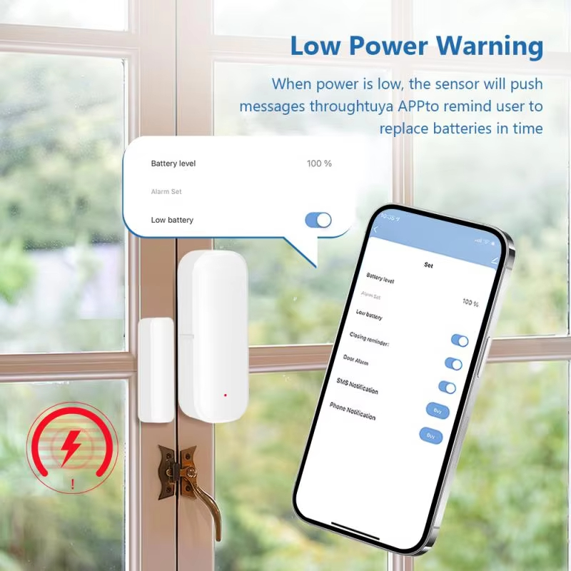 Sensor ZigBee para Portas e Ja - Home Security Gate avaliação e preço