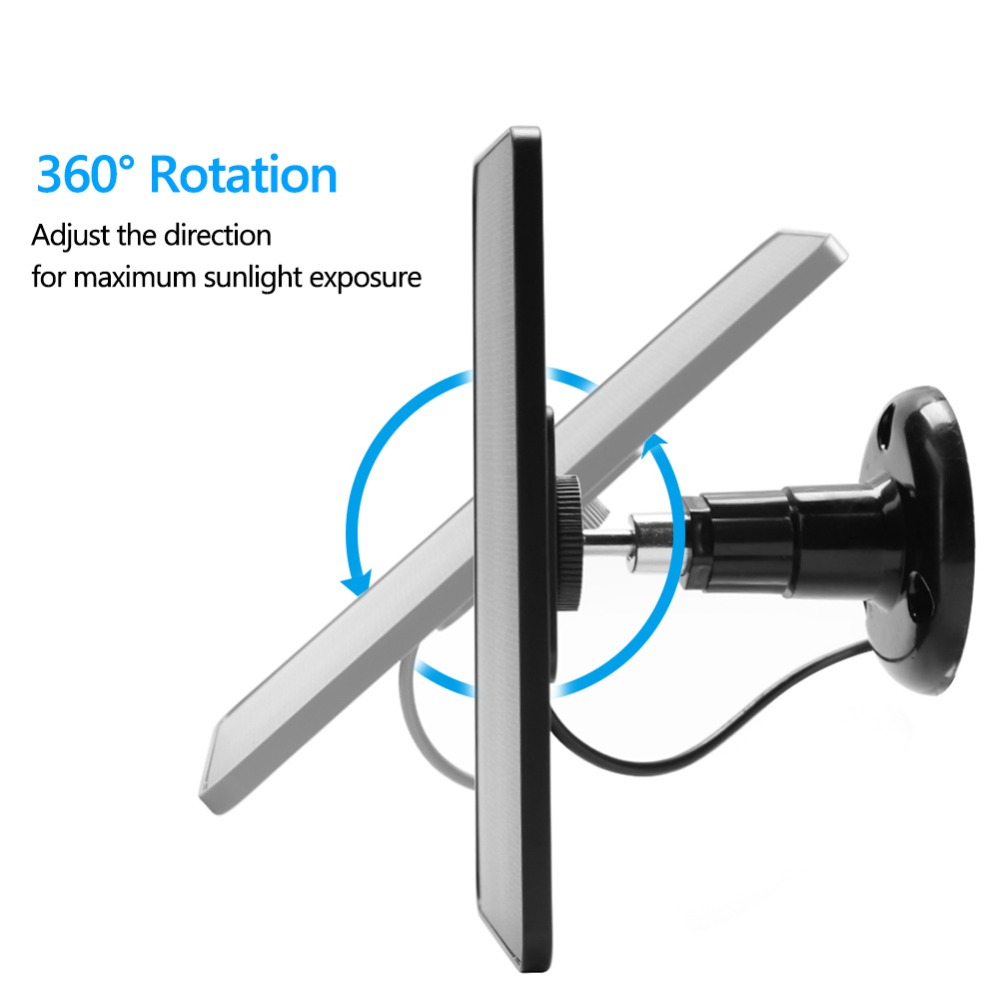 Carregador Solar Externo de 4W - Home Security Doorbell Camera avaliação e preço