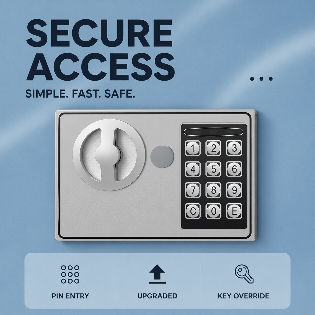 Cofre Eletrônico Digital de Aç - Home Security Services avaliação e preço