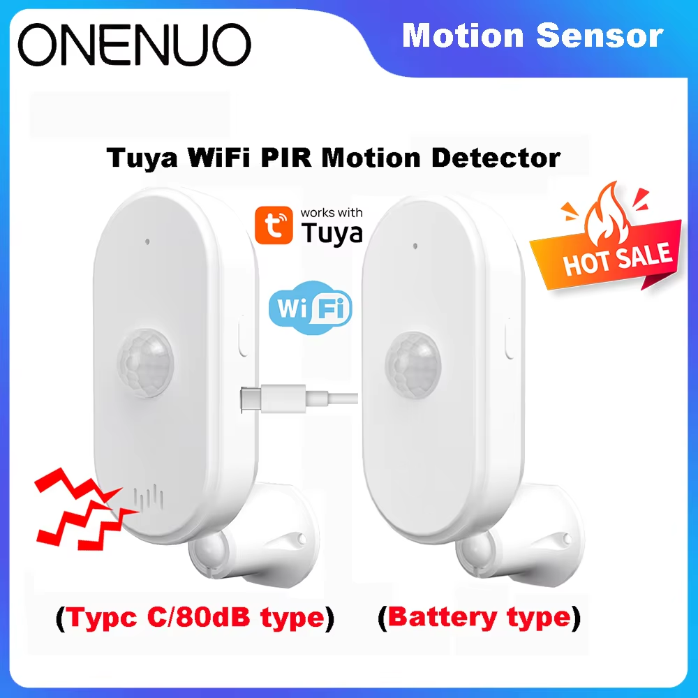 Tuya wifi pir sensor de movime - Home Security Technology avaliação e preço