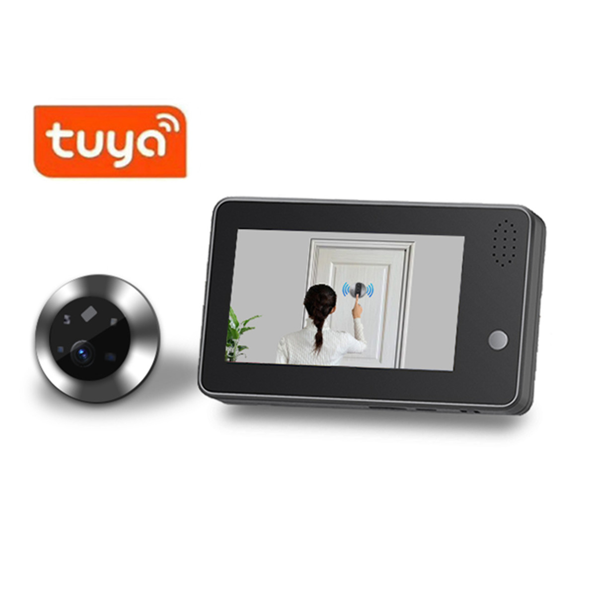 Campainha Inteligente WiFi Tuy - Home Security Doorbell Camera avaliação e preço