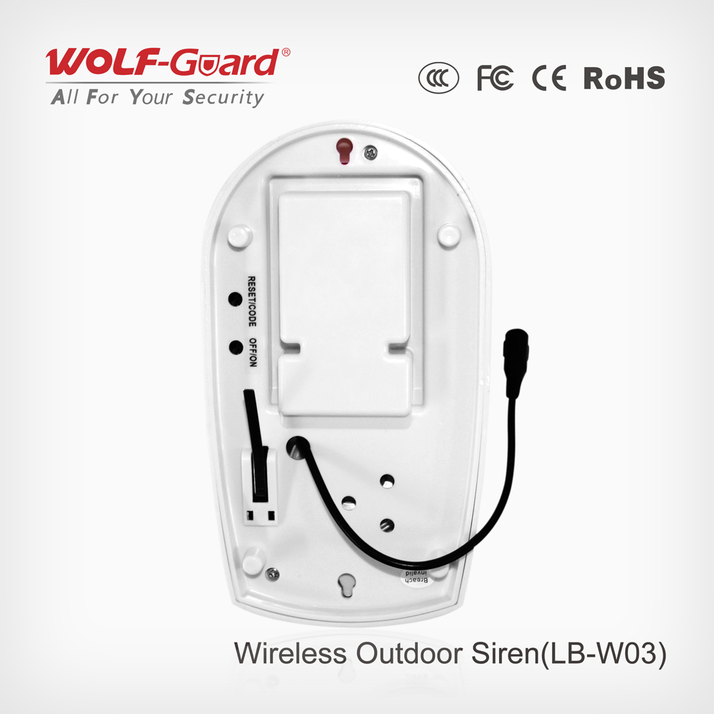 Wolf-guard sirene piscante de  - Home Security Business avaliação e preço