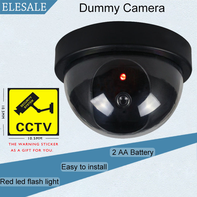 Criativo preto plástico cúpula - Fake Camera Dummy avaliação e preço