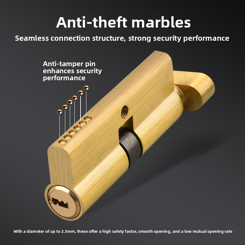 Fechadura de cilindro de porta - Home Security Door Lock avaliação e preço