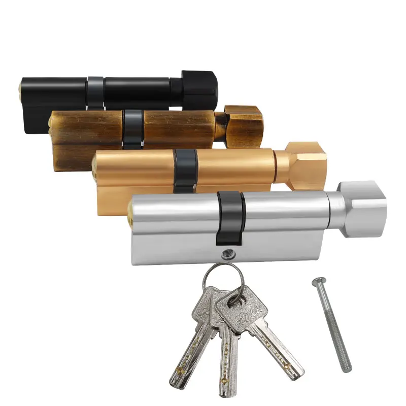 Fechadura de cilindro de porta - Home Security Door Lock avaliação e preço