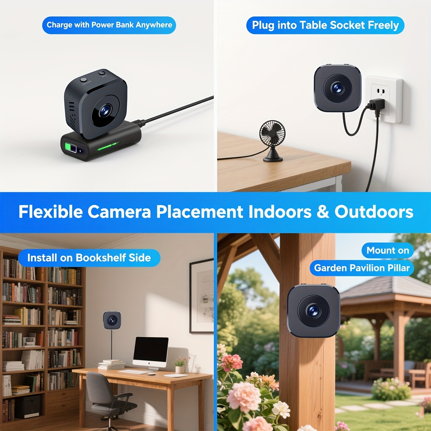 1080p hd mini câmera wi-fi seg - Home Security Monitoring avaliação e preço