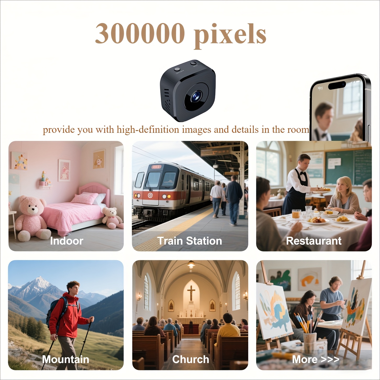 1080p hd mini câmera wi-fi seg - Home Security Monitoring avaliação e preço