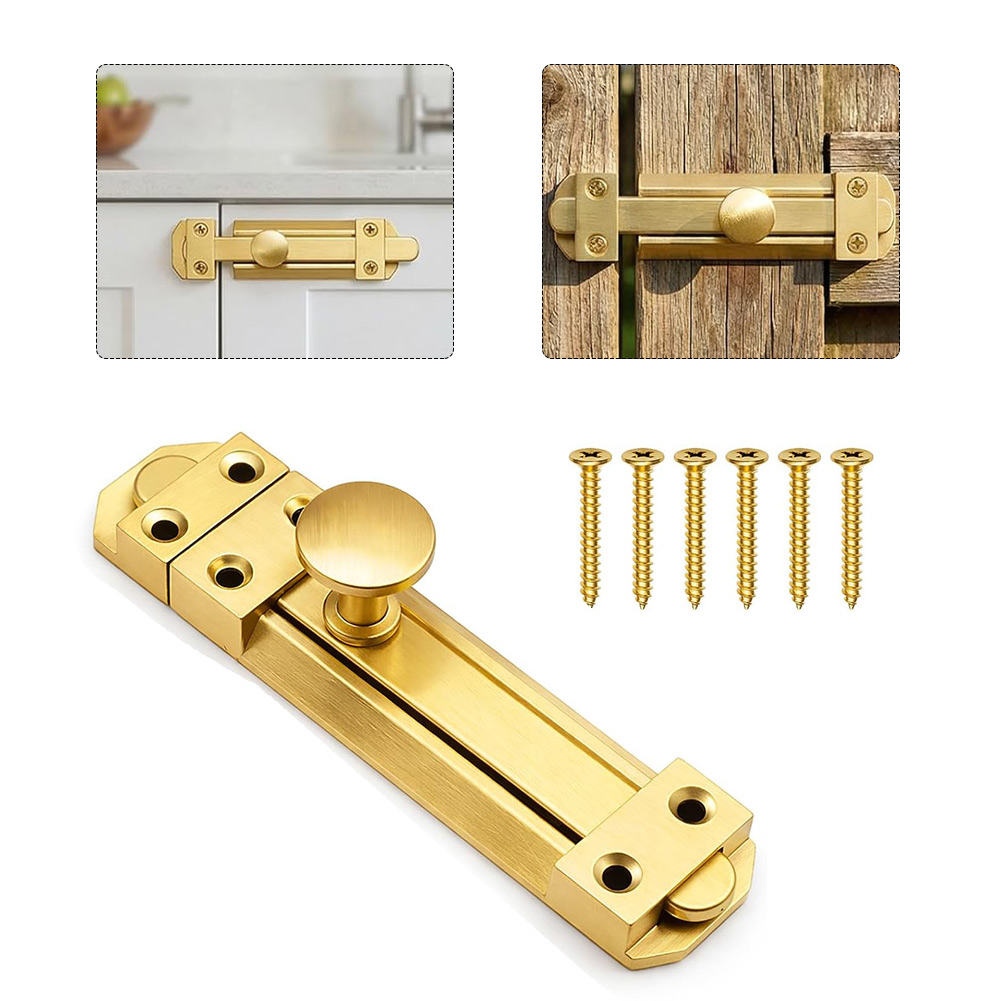 Fechadura de porta deslizante  - Home Security Door Lock avaliação e preço