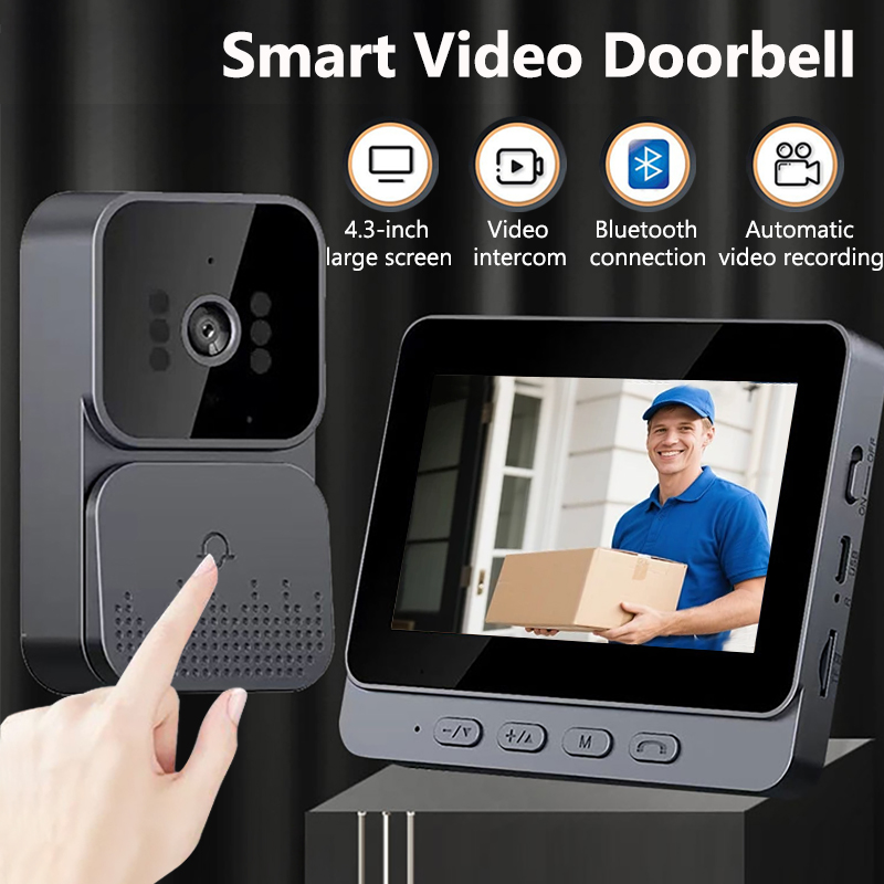 Campainha de vídeo porteiro se - Home Security Doorbell Camera avaliação e preço