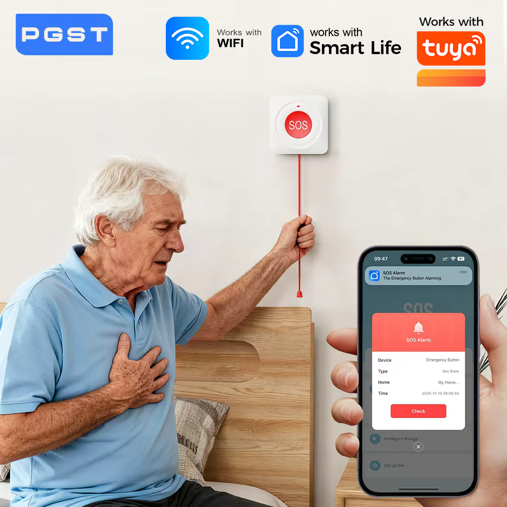 Botão SOS WIFI Zigbee Compatív - Home Security Tools avaliação e preço