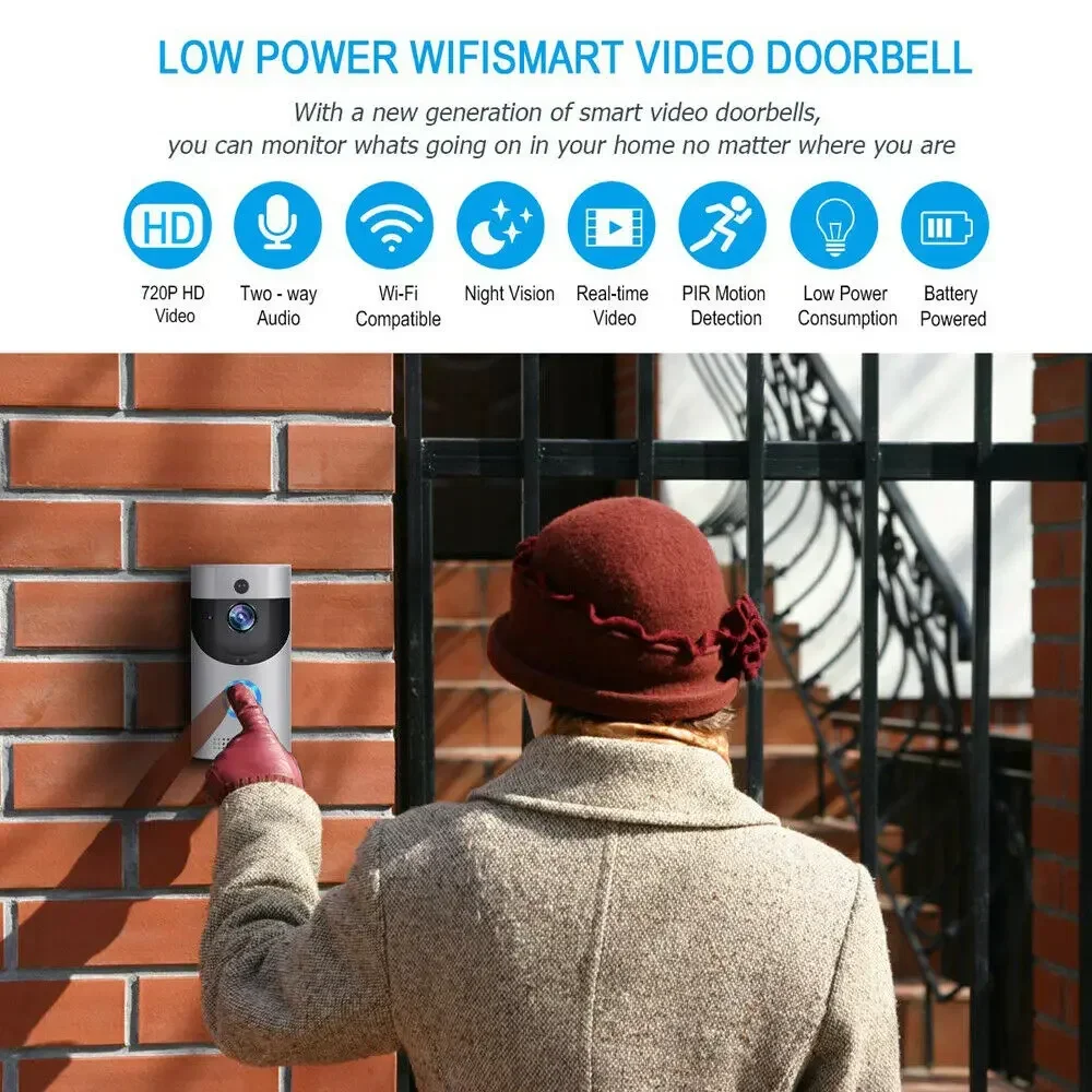 Câmera de Campainha Sem Fio WI - Home Security Doorbell Camera avaliação e preço