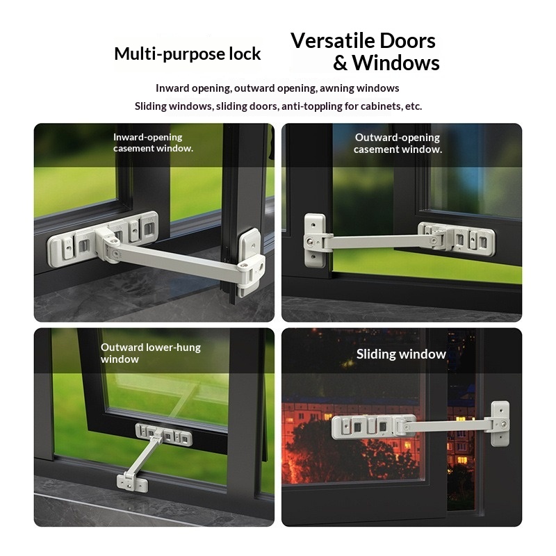 Trava de Segurança Ajustável p - Home Security Door Lock avaliação e preço