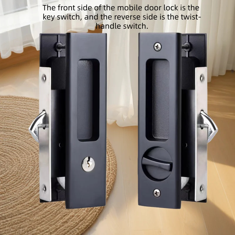 Fechadura da porta deslizante  - Home Security Door Lock avaliação e preço