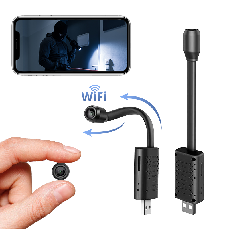 Câmera Wifi Mini V380 HD com D - Home Security And Cameras avaliação e preço