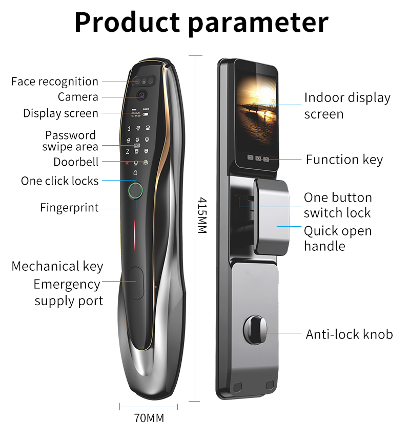 Tysh tuya segurança impressão  - Home Security Doorbell Camera avaliação e preço
