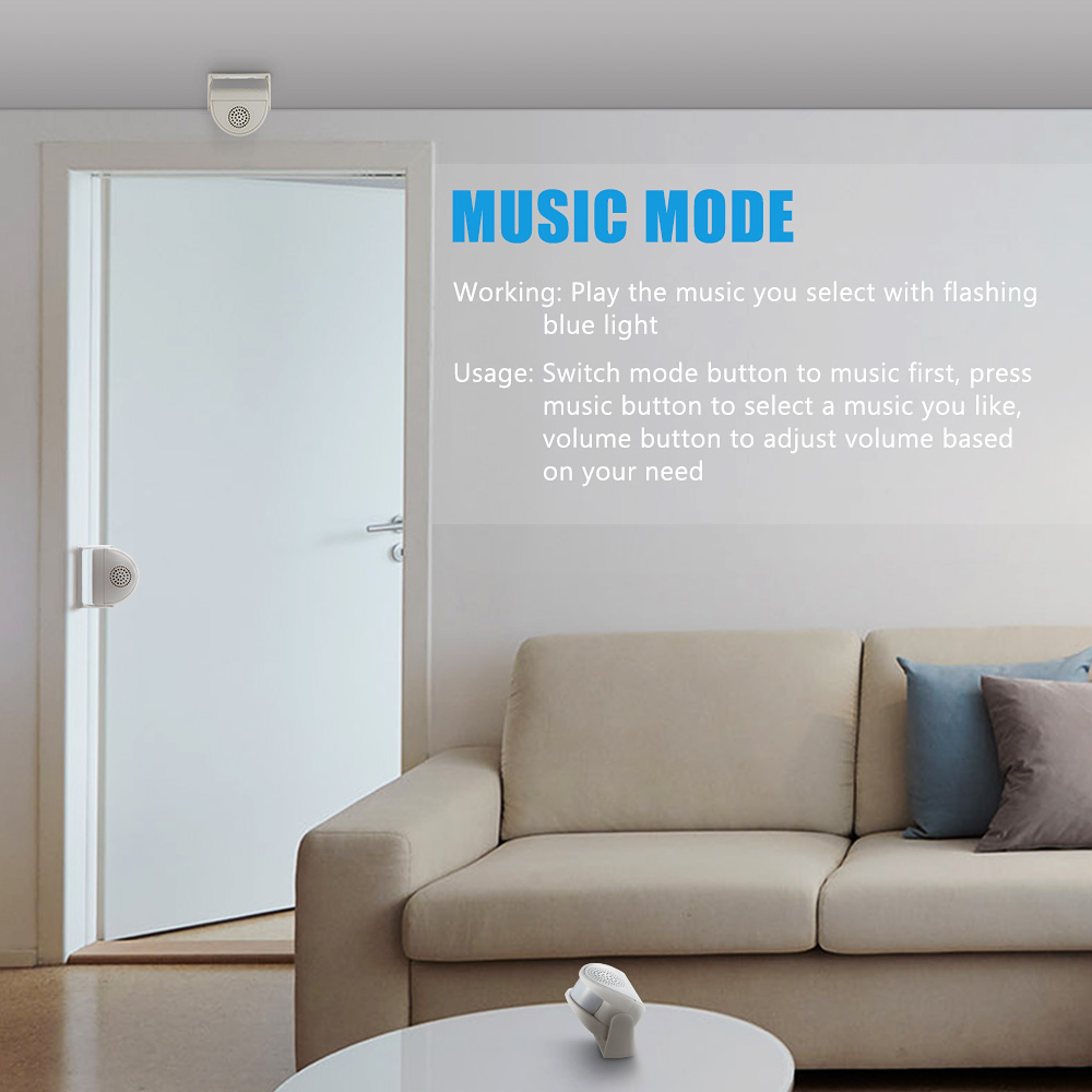 32 músicas bem vindo carrilhão - Home Security Gate avaliação e preço