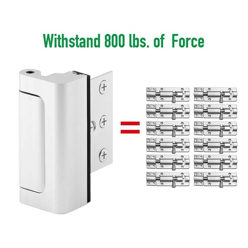 Conjunto de 2 Fechaduras de Se - Home Security Door Lock avaliação e preço