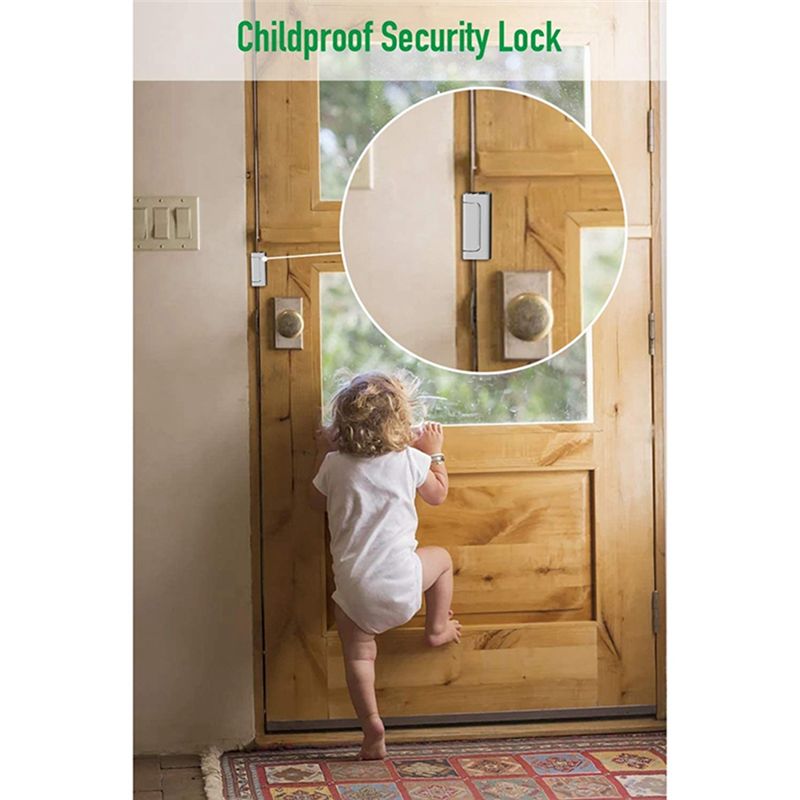 Conjunto de 2 Fechaduras de Se - Home Security Door Lock avaliação e preço
